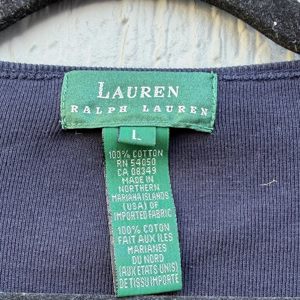 Ralph Lauren Shirt Dress Size: L - Picture 2 of 8